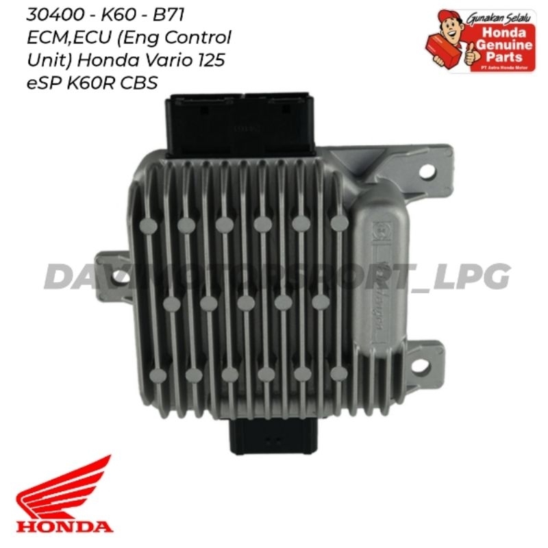 ECM,ECU (Eng Control Unit) Honda Vario 125 eSP K60R CBS

