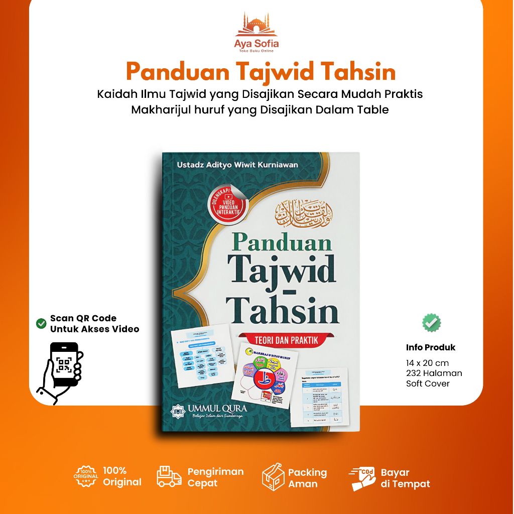 Buku Panduan Tajwid Tahsin Teori dan Praktek