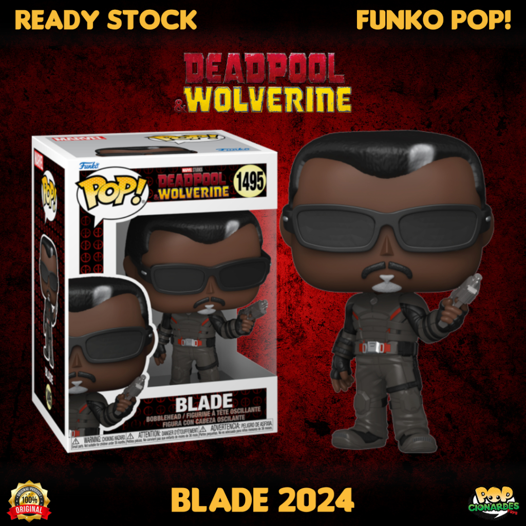 Funko POP Marvel - Deadpool 3 S3 - Blade #1495