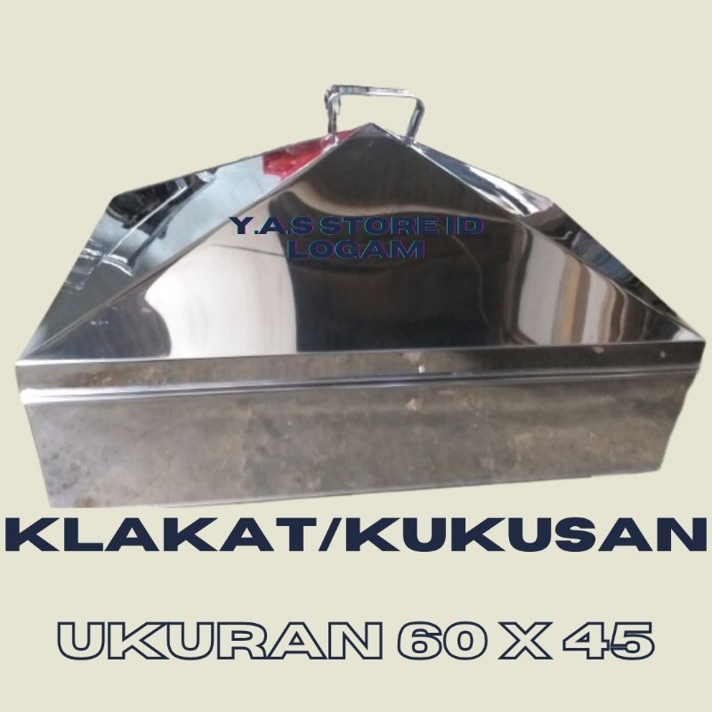 Klakat Kukusan Stainless 60x45 – Kukusan Kue Dimsum Brownies untuk Usaha Rumah