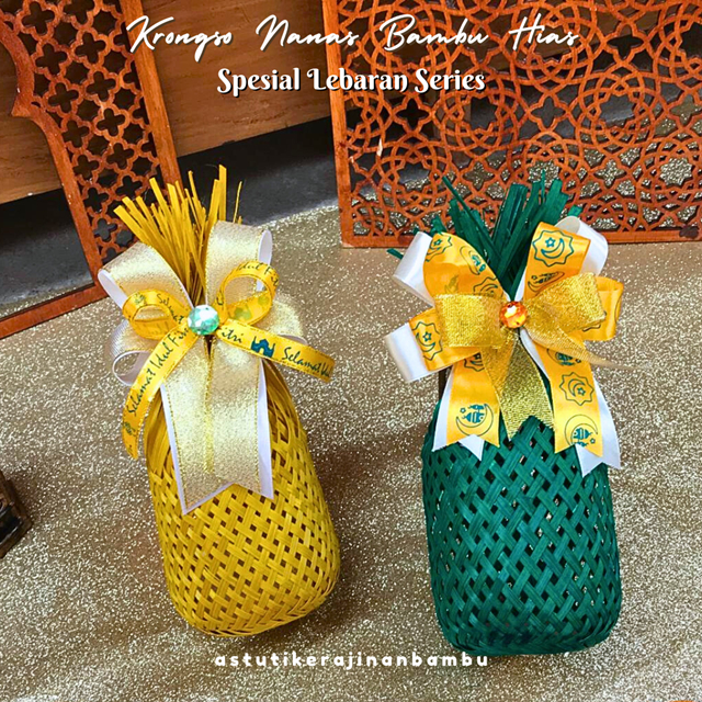 

Mubarak | KRONGSO 9 x 23 CM WARNA FULL Hias PITA LEBARAN besek ikat krongso bambu keranjang kue kreneng krongso besek parsel murah lebaran idul fitri kemasan tradisional wadah lucu