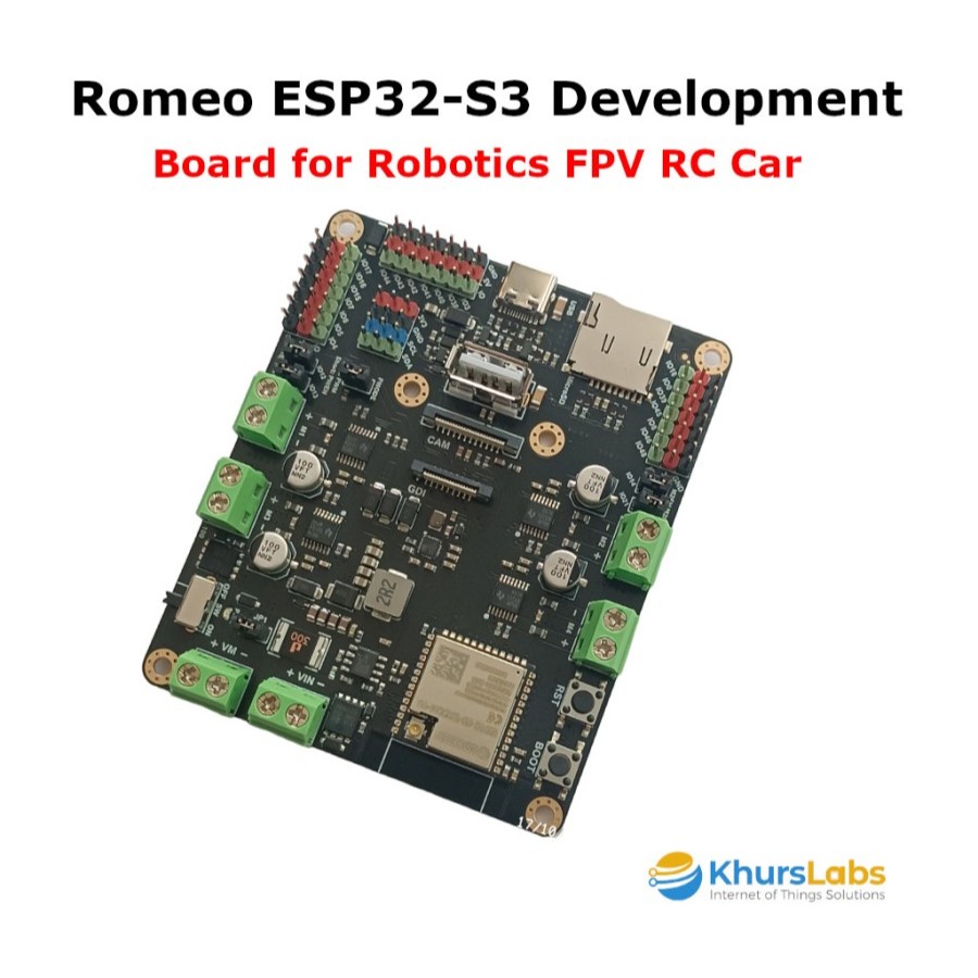 DFROBOT - Romeo ESP32-S3 Development Board for Robotics FPV RC Car