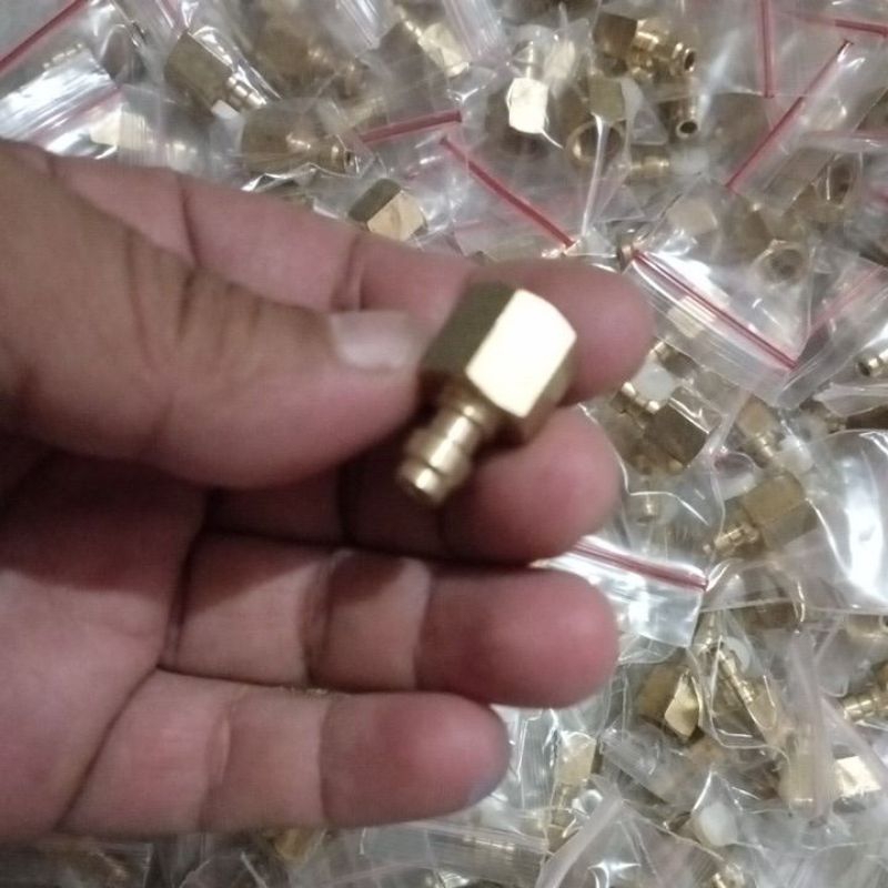 SPARE PART POMPA PCP KOPLER GEJLUK KUNINGAN. KOPLER GEJLUK KUNING POMPAPCP.SUKUCADANG POMPA PCPMURAH