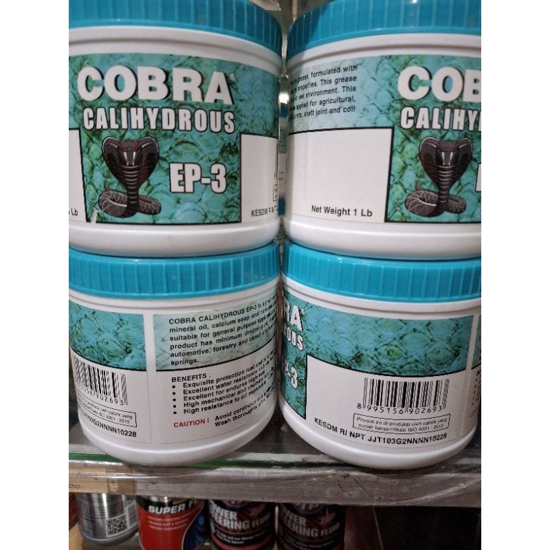 GEMUK COBRA CALIHYDROUS EP-3 BEARING GREASE