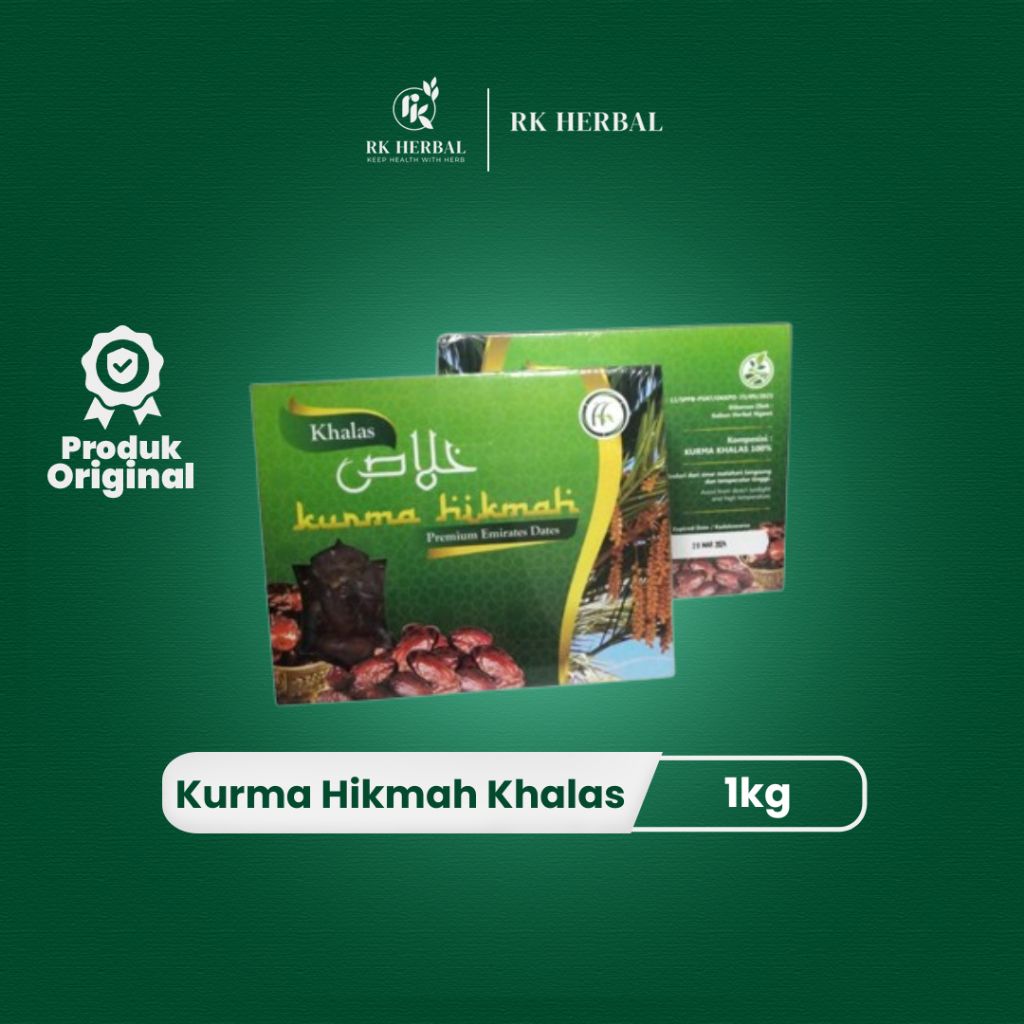 

Kurma Hikmah Khalas - Kholas Hikmah - 1 Kg