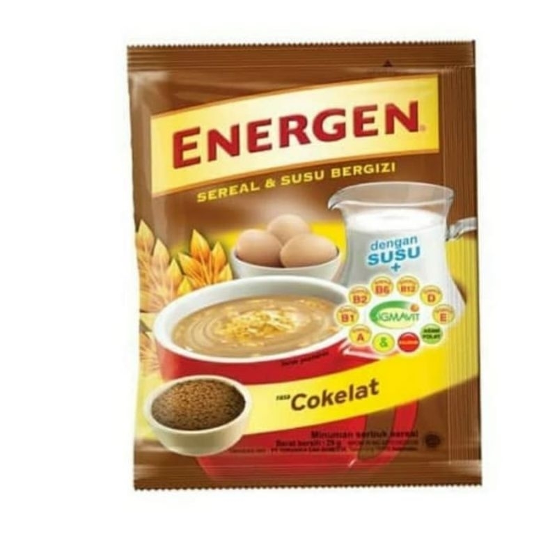 

Energen SUSU SEREAL/MINUMAN ENERGEN SEREAL ISI 1 RENCENG 10 PCS 30 gr