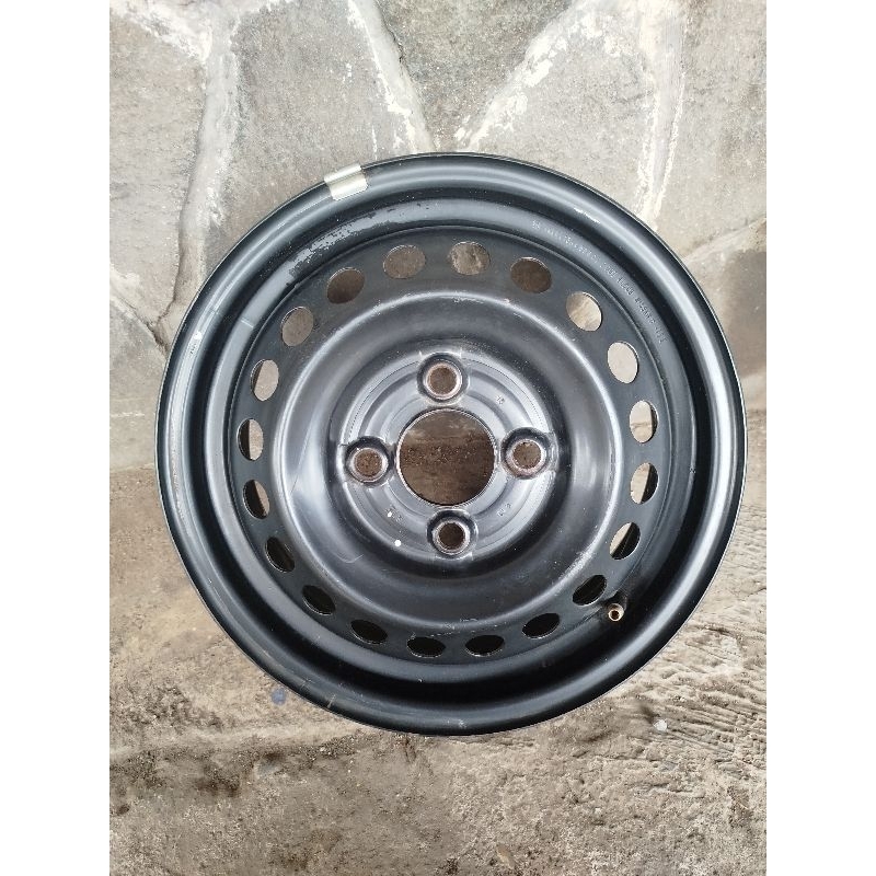 velg kaleng R13 copotan pcd 4 x 100 datsun agya ayla karimun