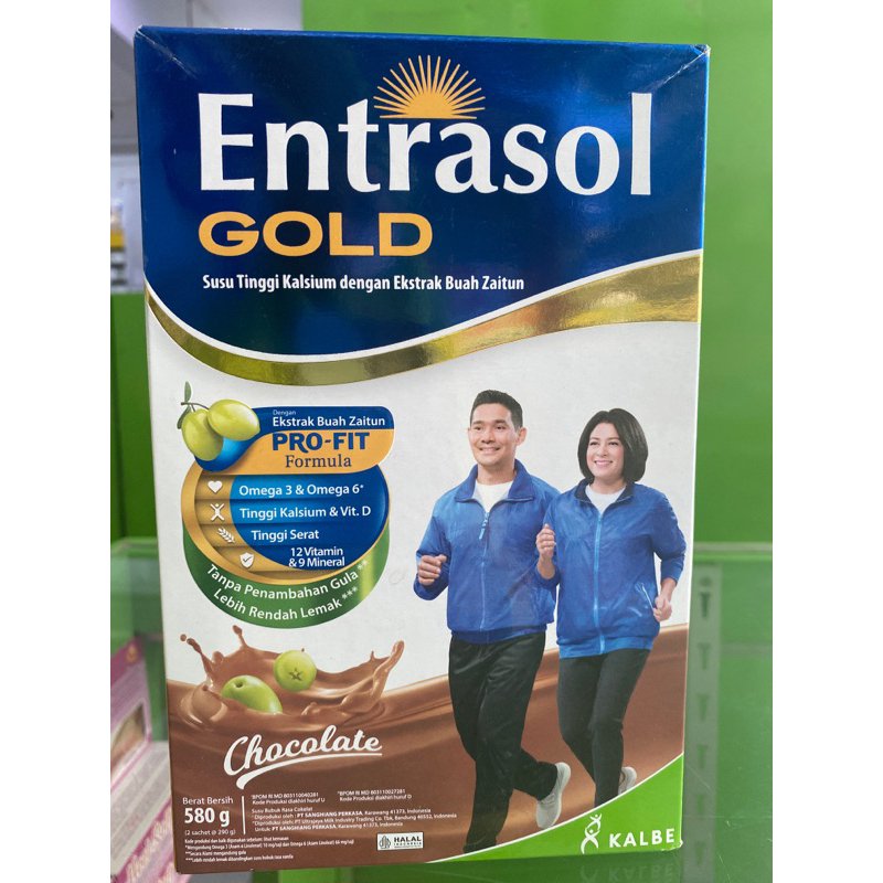 

Entrasol Gold Eskra Buah Zaitun Pro-Fit Chocolate 580g
