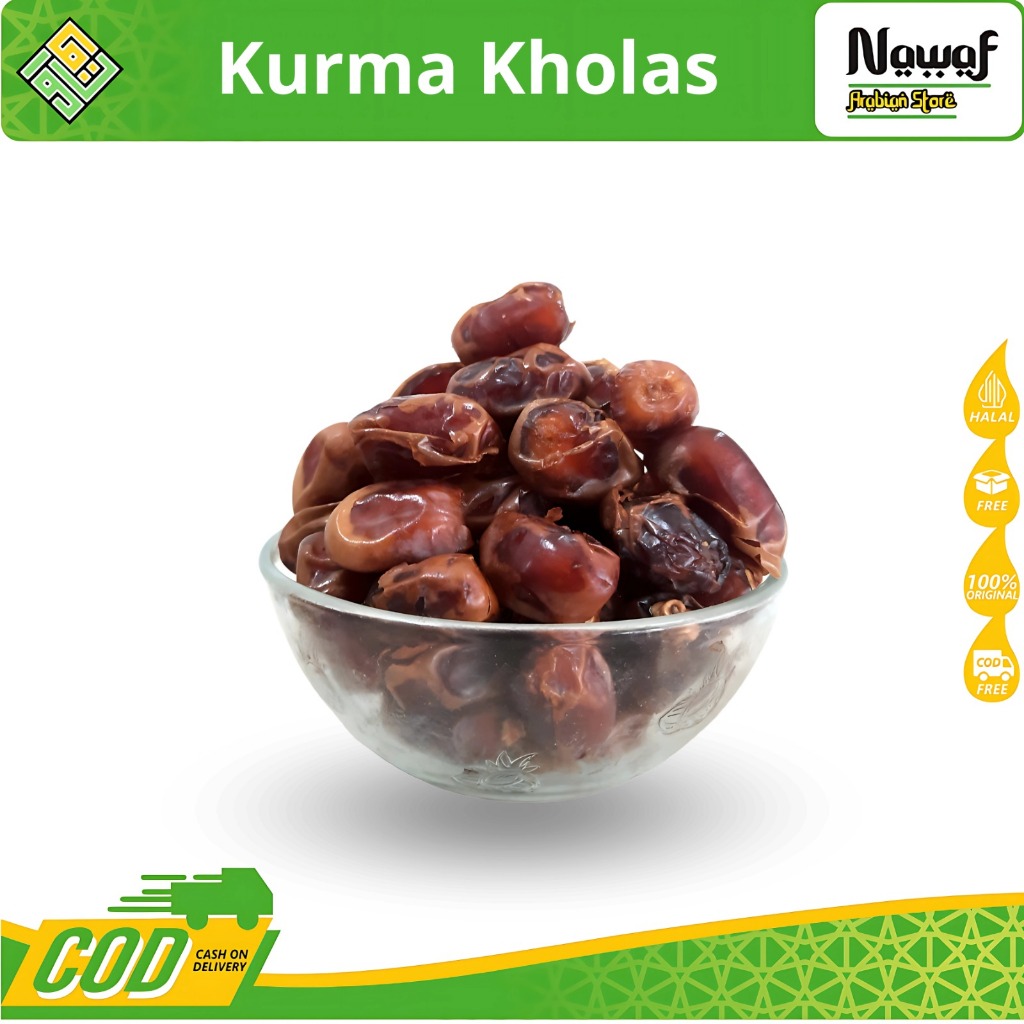 

Kurma Khalas Saad 1 kg - Kholas Al Sa'ad Dates