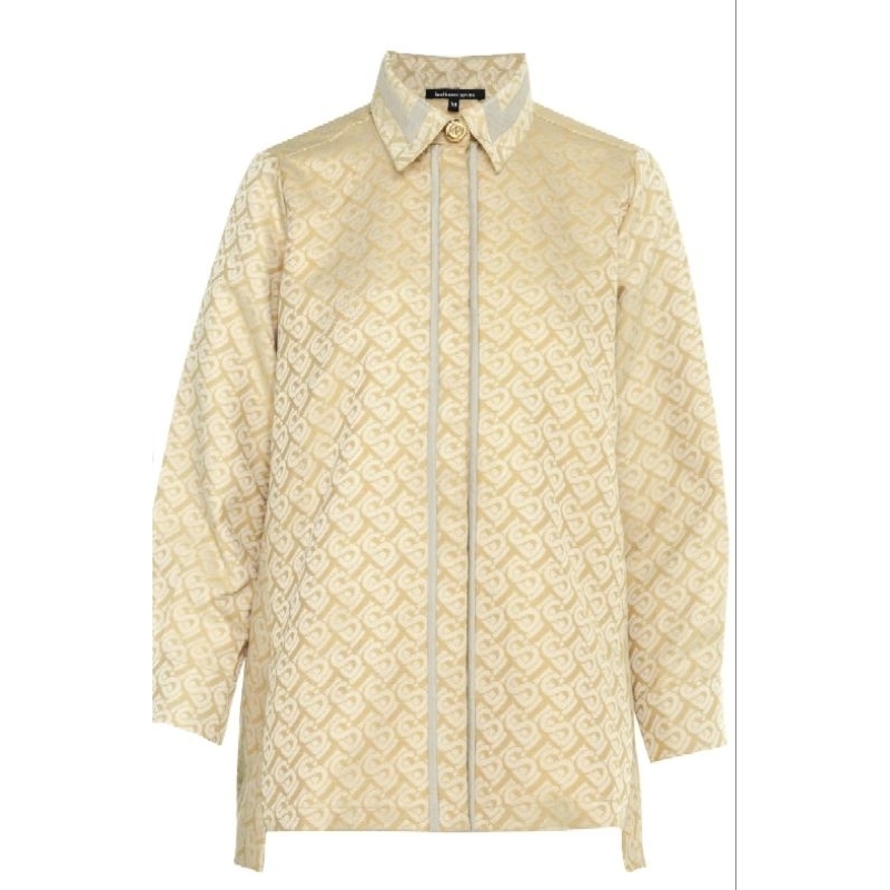 Buttonscarves Bimu Jacquard Basic Shirt Mustard (M)