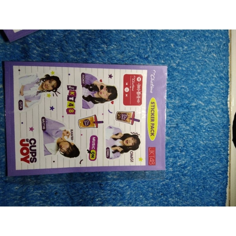

STIKER CHATIME × JKT48 POSE 2