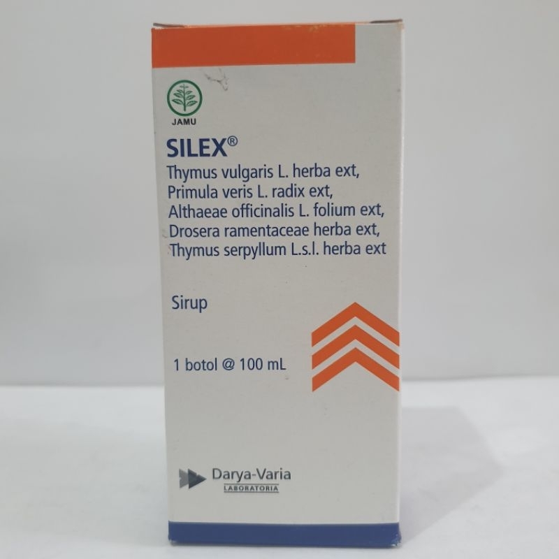 

SILEX sirup 100ml / obat batuk herbal / batuk kering-berdahak