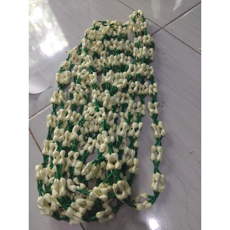 kalung melati palsu/imitasi untuk anak