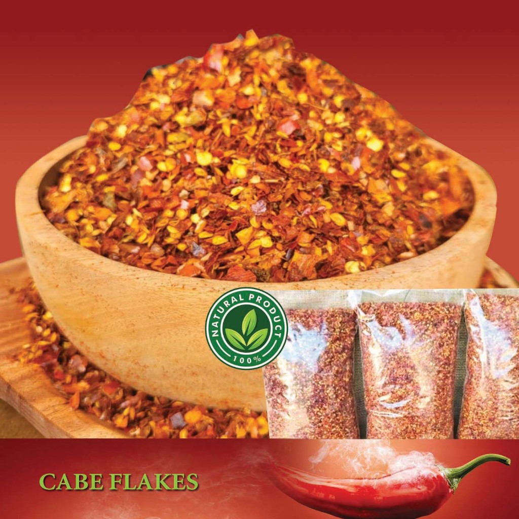 

CABE BUBUK KASAR FLAKE KERING PEDAS