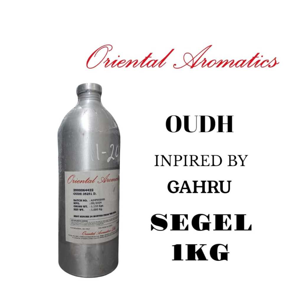 (1 KG) OUDH BY ORIENTAL AROMATIC SEGEL 1 KG ORIGINAL. BIBIT PARFUM GAHARU GAHRU SEGEL.
