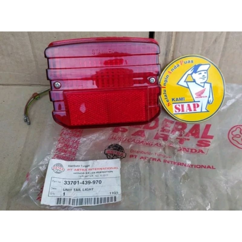 lampu belakang stoplamp stop lamp honda gl100 gl125 gl 100 gl 125 sub honda win super cup cub c700 c