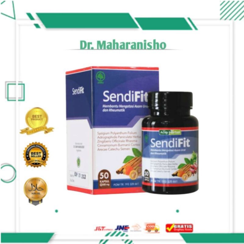 SendiFit Obat Herbal Sendi dan Tulang 100% Original Resmi BPOM