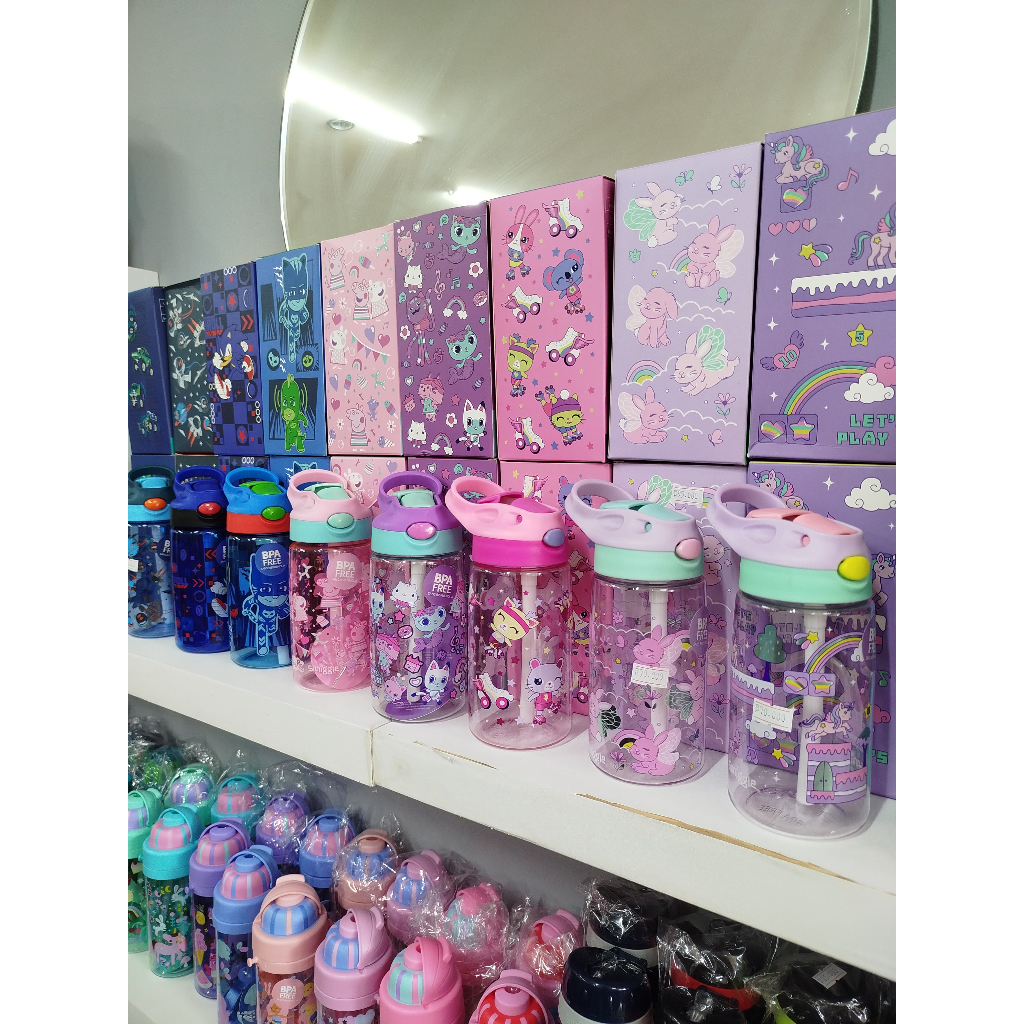 Botol Sedot Tempat Air Minum Anak Botol Piknik Tempat Bekal Anak TK SD 1557