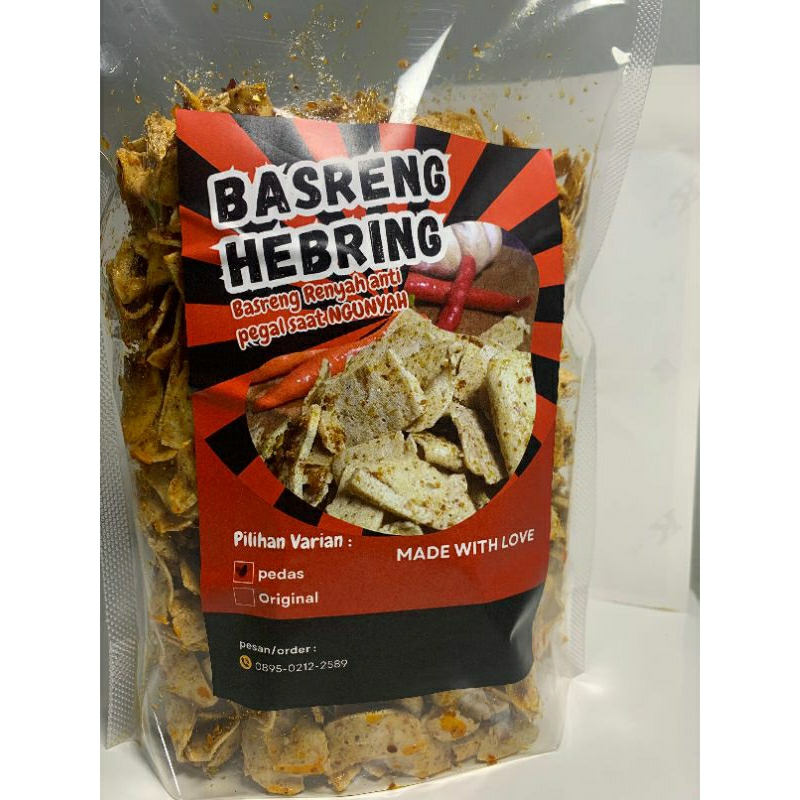 

KERIPIK BASRENG RENYAH anti pegel saat NGUNYAH