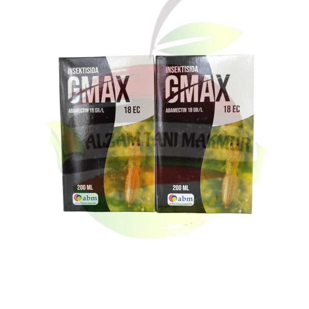 Insektisida Pembasmi Hama G MAX 18 EC Isi 200 ML Bahan Aktif ABAMEKTIN 30g/liter