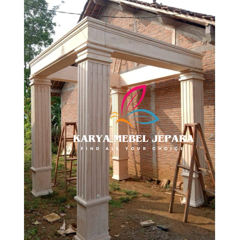 

[NOTA INVOICE INVOICE PERGOLA] UKURAN 3 x 3 x 3 PAKAI LIST