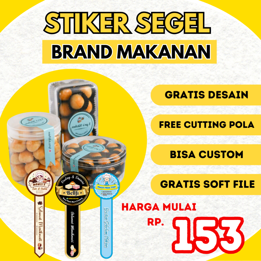 

STIKER SEGEL / STIKER SEGEL TOPLES / STIKER SEGEL BOTOL / STIKER LABEL / STIKER CUSTOM