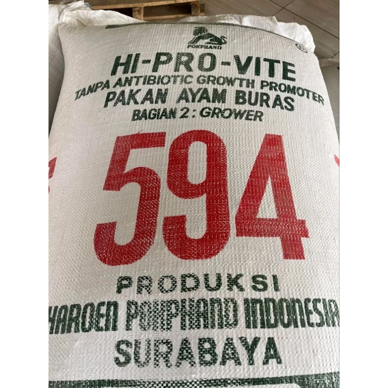 Pakan Ayam Dewasa 594 Hi Pro Vite Pur Ayam 594 Untuk Ayam Jantan