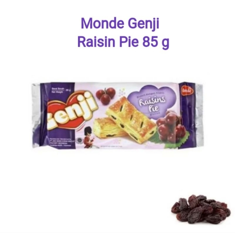 

Monde Genji Raisin Pie 85g