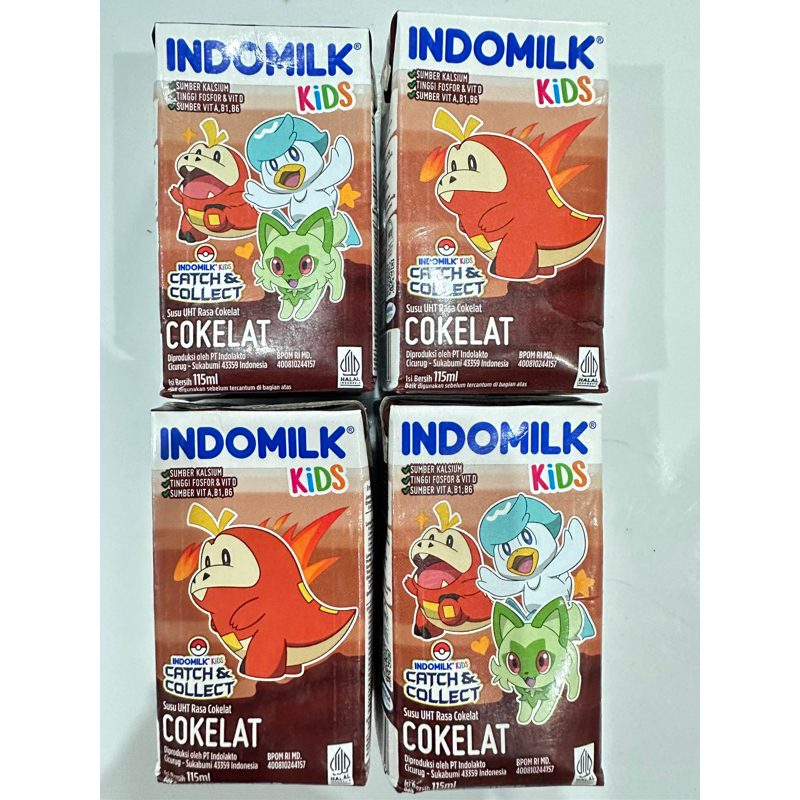 

Susu Indomilk kotak UHT 115ml Rasa cokelat