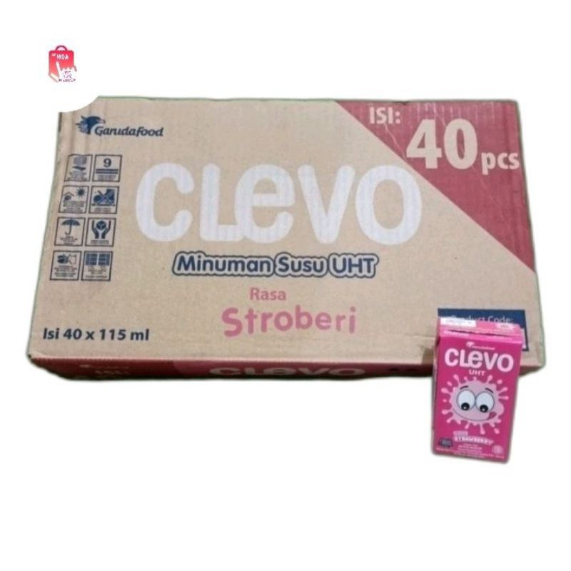

Susu UHT Clevo Strawberry ( 1 Dus/ Isi 40 Pcs )