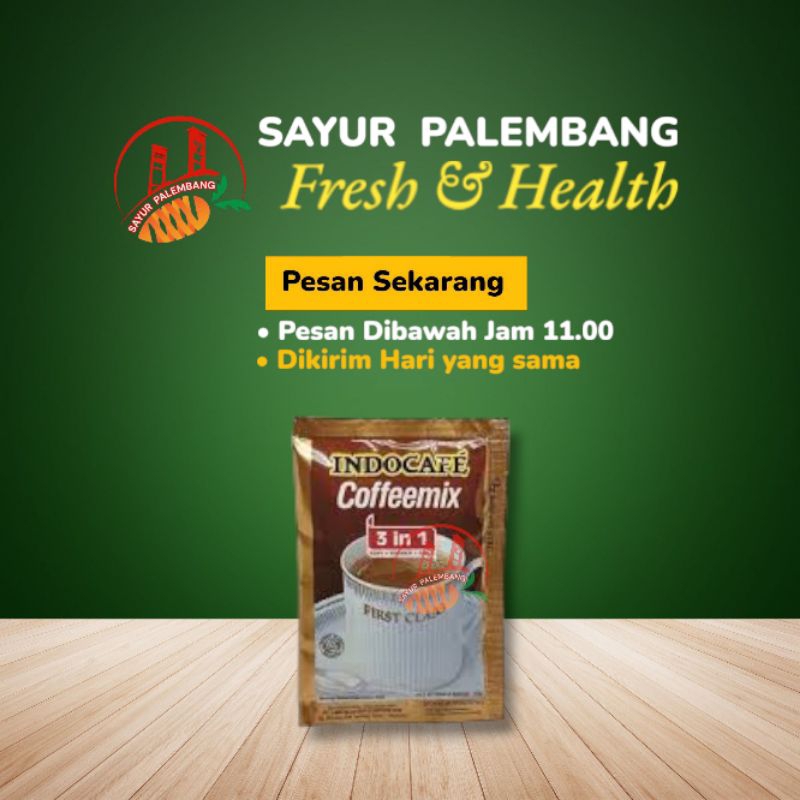 

Indocafe Kopi Instan Coffemix 3 In 1 20g - Sayur Palembang