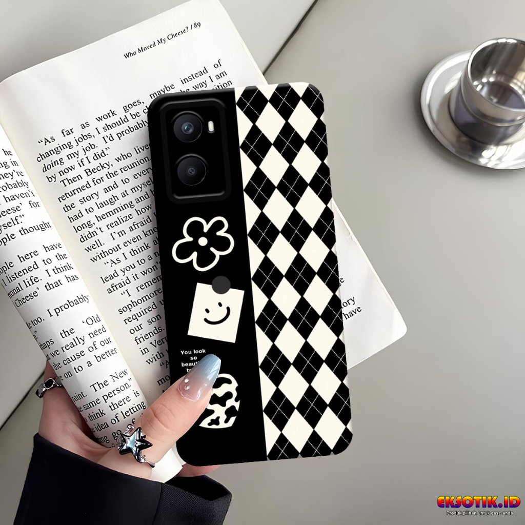 Case Oppo A96 - Casing Oppo A96 - Fashion Case - Silikon Oppo A96 - Motif Keren Dan Lucu - Softcase 