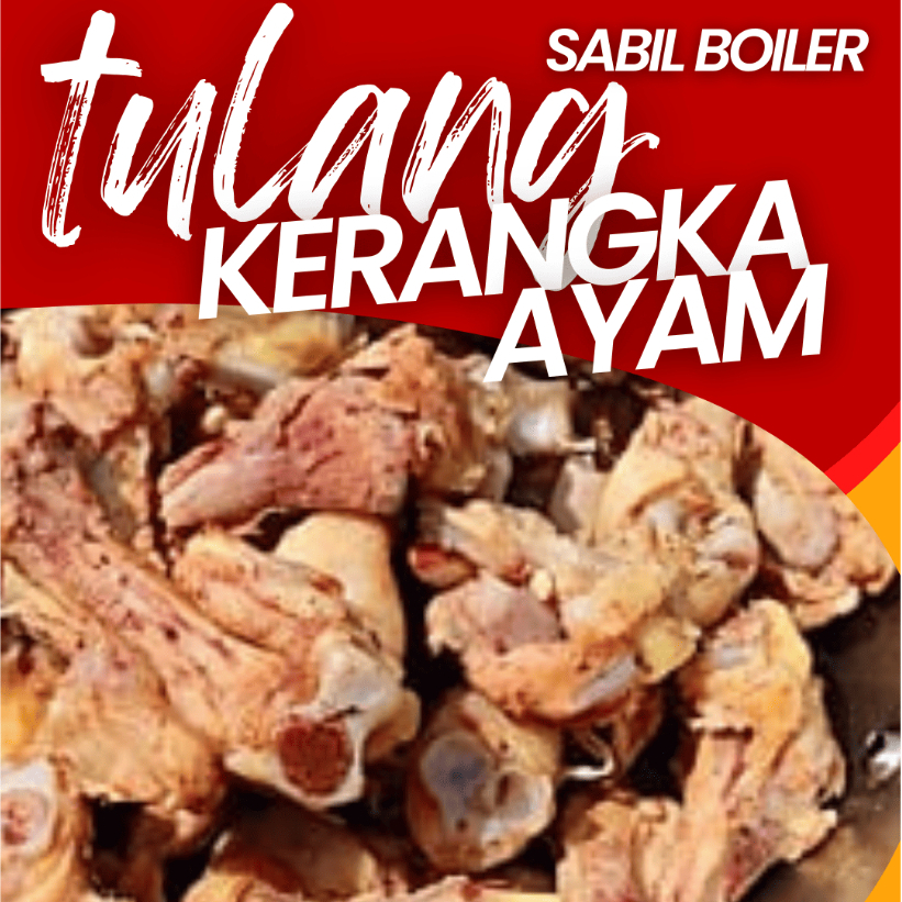 

Tulang Ayam Kerangka Segar Tulang Ayam Fresh 1000 Gram.