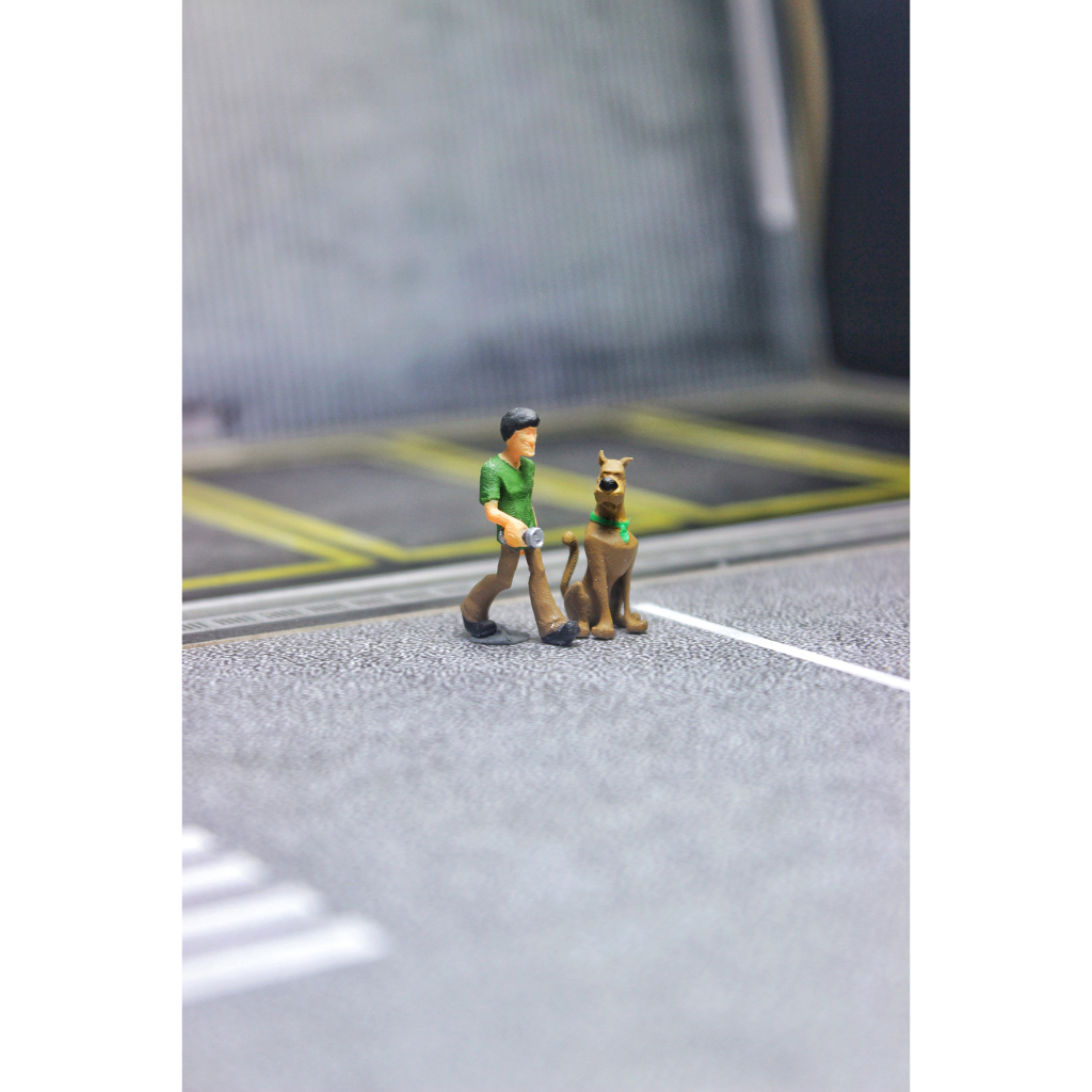 Figure Scooby Doo Shaggy 1:64 Miniatur Diorama Diecast