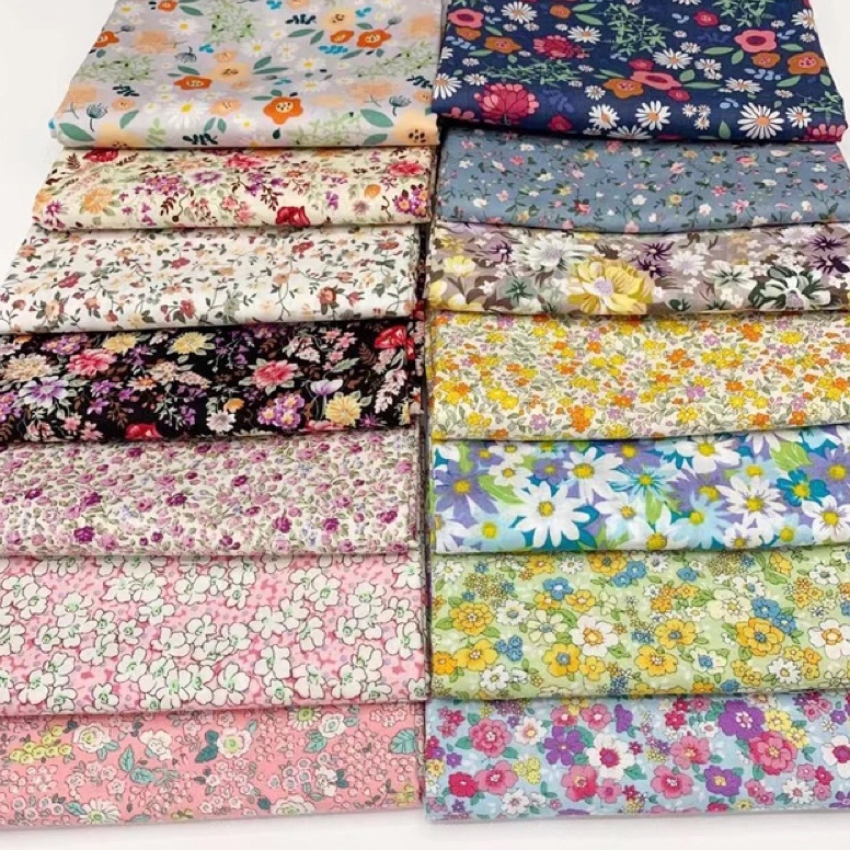 Kain murah kiloan motif 1kg dapat 6  7 Meter cocok untuk tunik dres gamis kebaya dll  fajri textile 