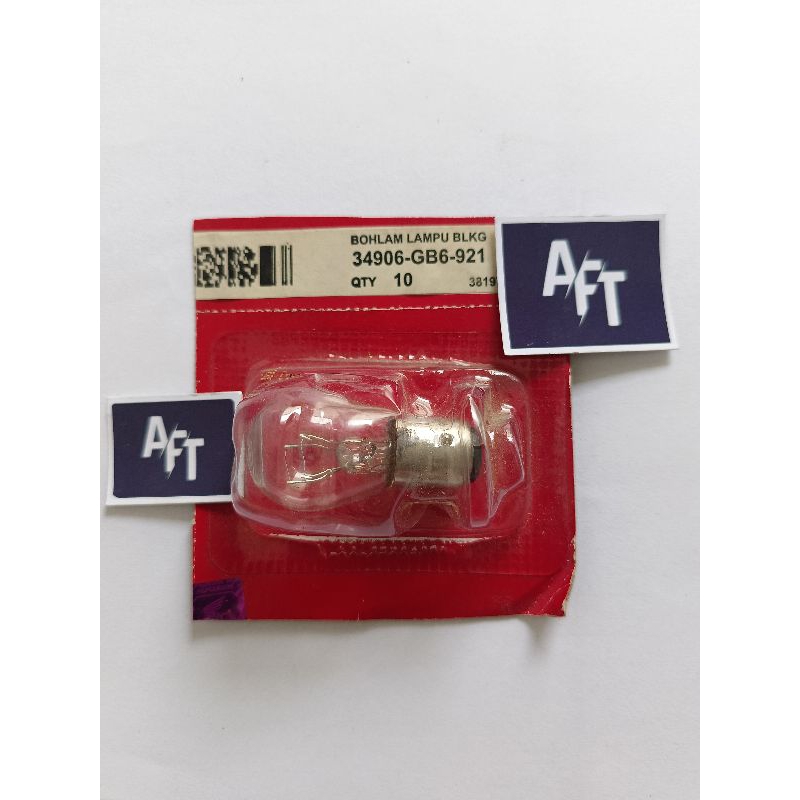 paket bohlam lampu belakang motor Honda bohlam lampu stop rem belakang motor Honda bebek matic