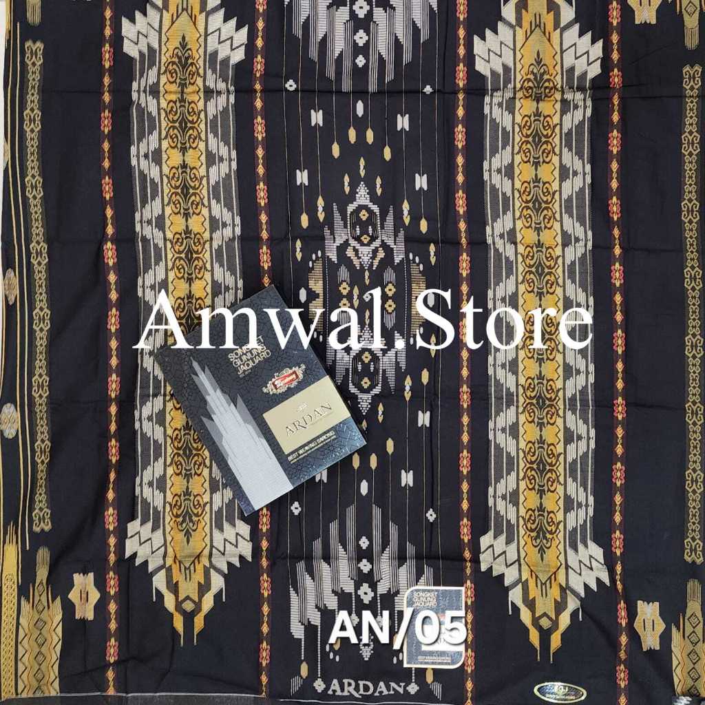 Sarung ARDAN SGJ // ORI Sarung Ardan Songket Gunung Jacquard