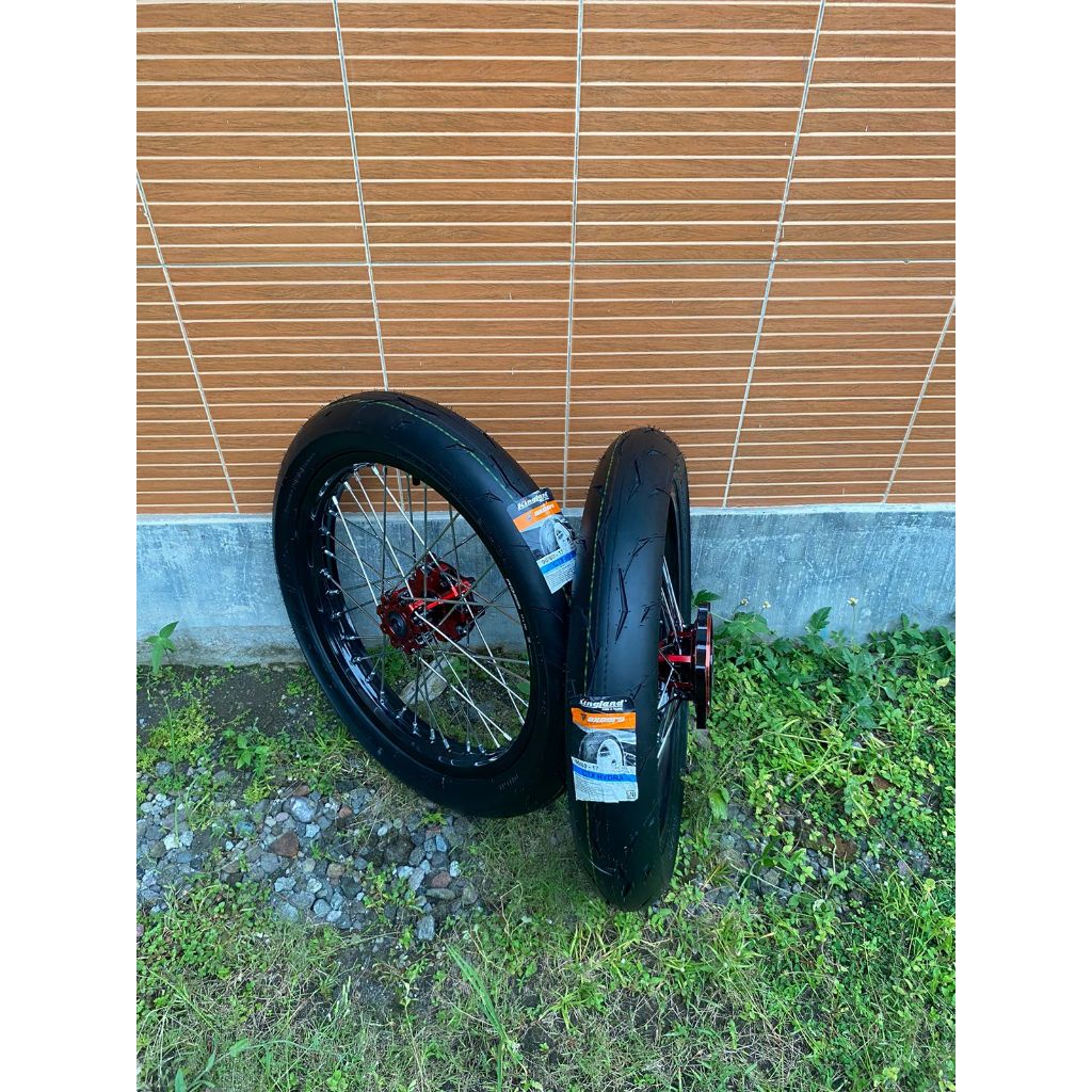 Wheelset SUREX Semi Cacing CRF 160/185 Ban Kingland CTX Hydra