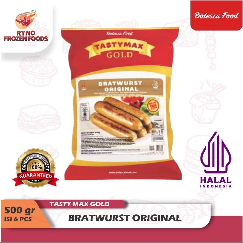 

Tasty Max Gold Bratwurst Original
