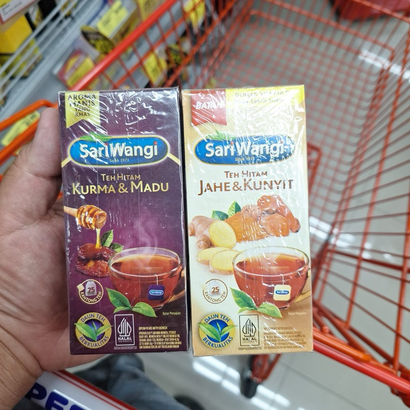 

SARI WANGI TEH Hitam celup 25s