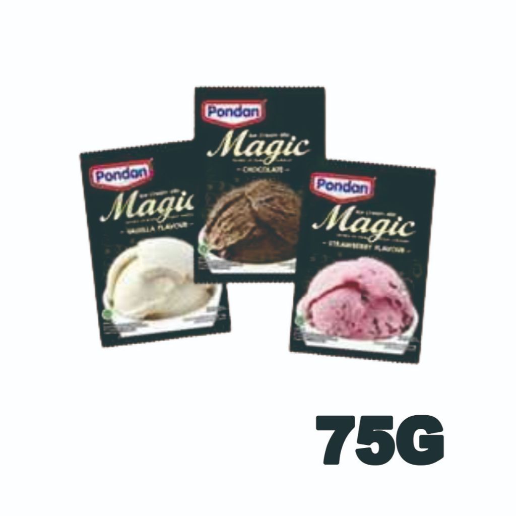 

Pondan magic ice cream 75gr sachet