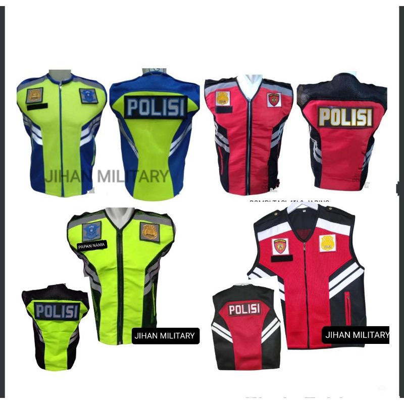 Rompi polisi, rompi jaring polisi, rompi sabhara