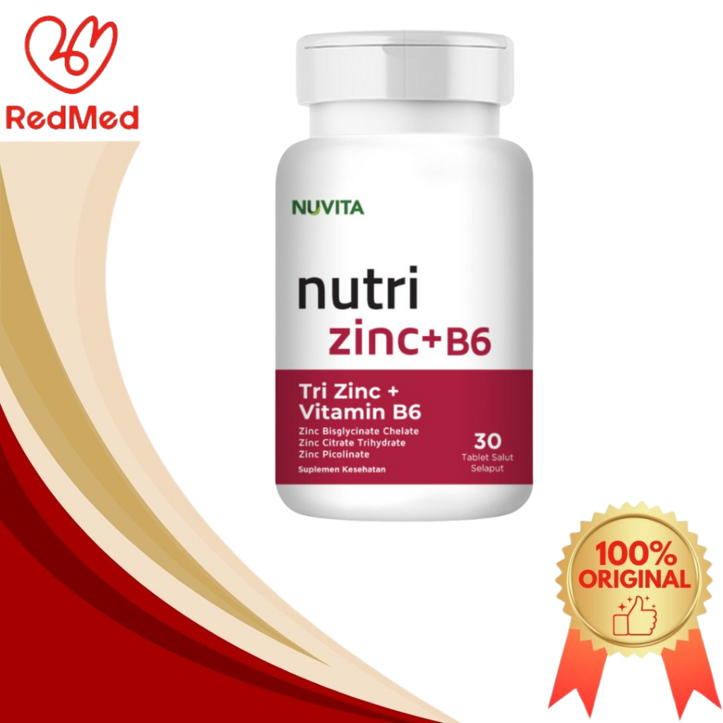 NUVITA TRI ZINC + VIT B6 30S
