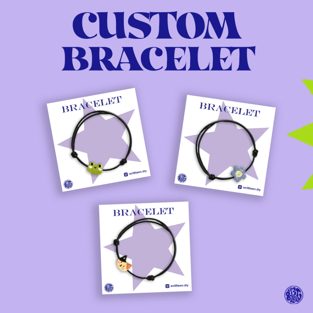 Custom Clay Bracelet Handmade