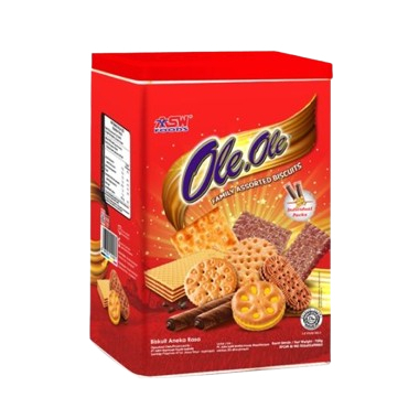 

OLE-OLE Biscuits Assorted Kemasan Tins 600 gr