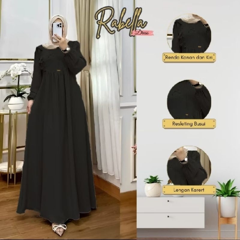 Gamis crinkle airflow// Gamis wanita jumbo Ld 120