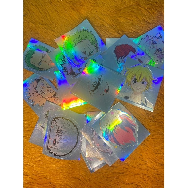 

Stiker HOLOGRAM ANIME Stiker Laptop Komputer Tumbler