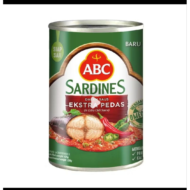 

SARDEN ABC SAUS EXTRA PEDAS 425 g