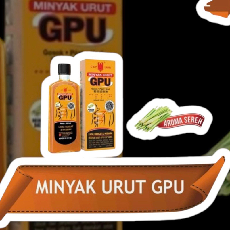 Minyak Urut GPU 30 ml