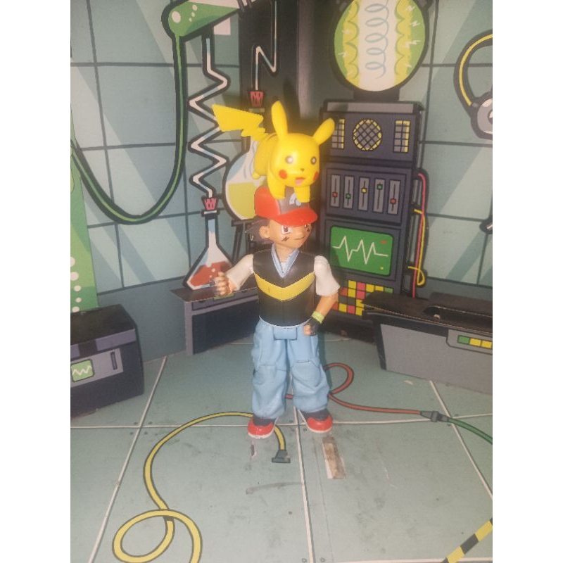 Action Figure Ash Pikachu Wyswyg